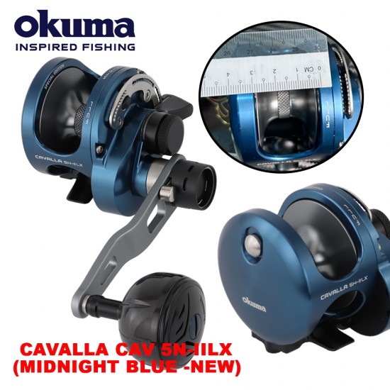 NUOVO Okuma Cavalla 5N-IILX Midnight Blue Limited Edition OKUMA - 2