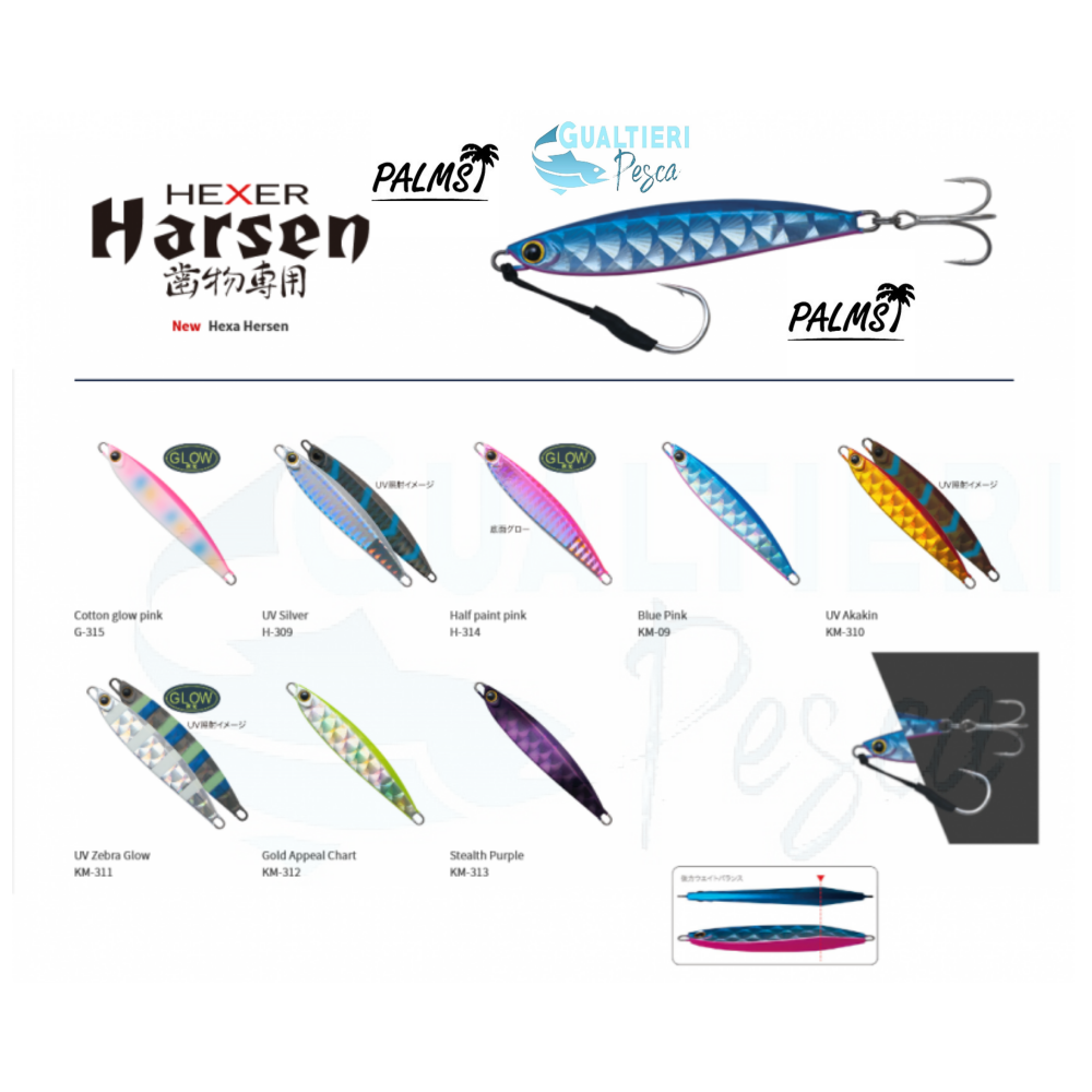 PALMS JIG – HEXER HARSEN 30 GR PALMS - 1